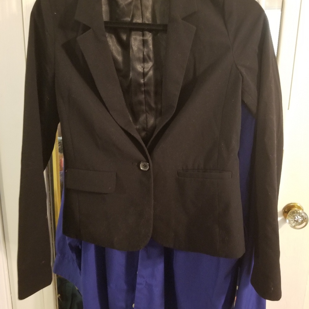 Frenchi Small Womend Black Blazer
